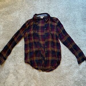 Lucky Brand Plaid Flannel Shirt
